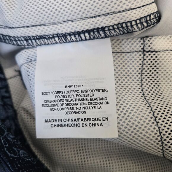 Sperry Water Shorts Size 30 – Octopus Print Swim Trunks – Navy Blue NWT - Picture 13 of 16